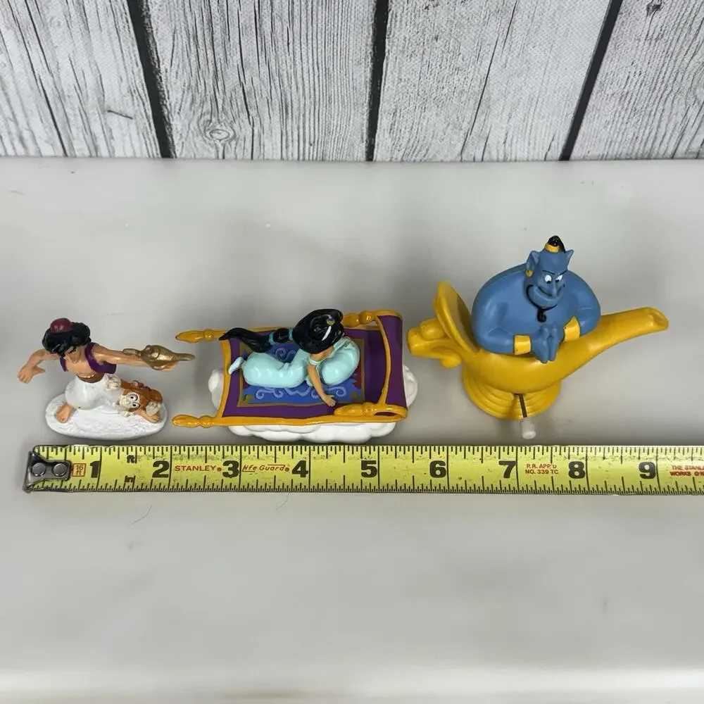 Vintage Disney's Aladdin Jasmine Magic Carpet, Aladdin, Genie Magic Lamp - Read